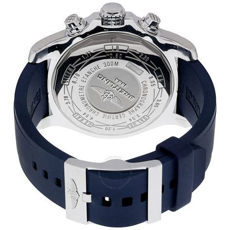 breitling super avenger ii mariner blue dial with numbers|Breitling Super Avenger II Mariner Men's Watch A .